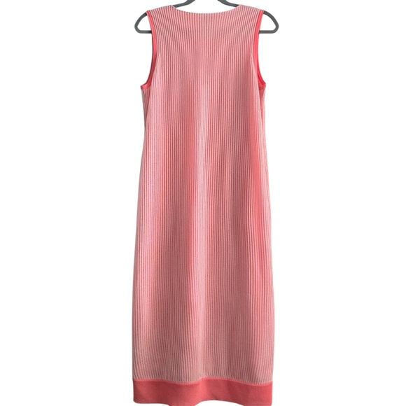 Rag & Bone V-Neck Midi Length Cora Dress Size L - Picture 2 of 7